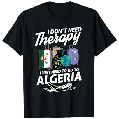 Drapeau algérien I Drapeau Algérie I Vacances Algérie T-Shirt
