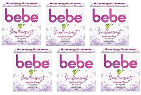bebe Sanftumsorgt Sensitive Pflege 6x 50ml