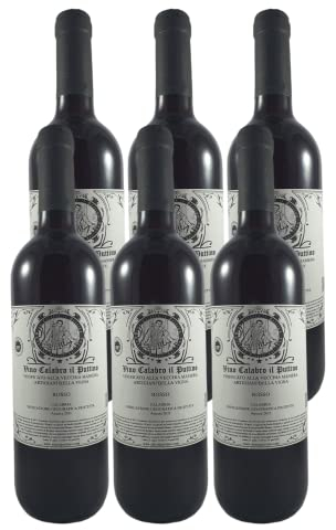 Vino Calabro il Puttino│ Rosso I.g.p. Calabria │750 ml │Gaglioppo │ Non filtrato │ Calabria | Cantina Virelli | Cutro (24 Bottiglie)