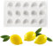 Moules Citron 15 Trous Moule à GâTeau En Silicone En Forme Citron Citron GâTeau Silicone Moules Pour Muffins,Cupcakes,GâTeaux,Pudding,GlaçOns Et GeléE,Moule à Pain,Moules Cuisson 3d Moule Diy(Citron)
