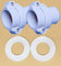MHYYT Bestway Lay-Z-Spa B/C Wasserrohr, grau, Kupplung, Schrauben, Muttern, Verbindungsstück und Nippel und Dichtungen, 2 Sets