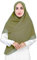 Lina & Lily Premium Chiffon Damen Muslim Hijab Kopftuch Schal Quadrat 145 x 145cm (Helloliv)