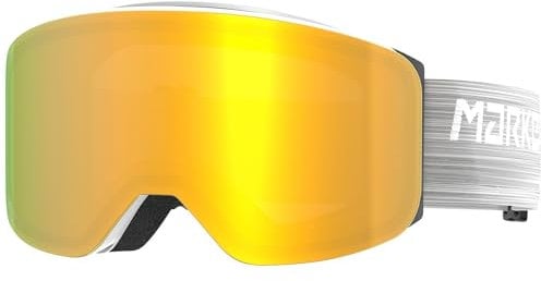 Marker Squadron Magnet+ Ski Goggles Gold Mirror CS/CAT3+Clarity Mirror/CAT1