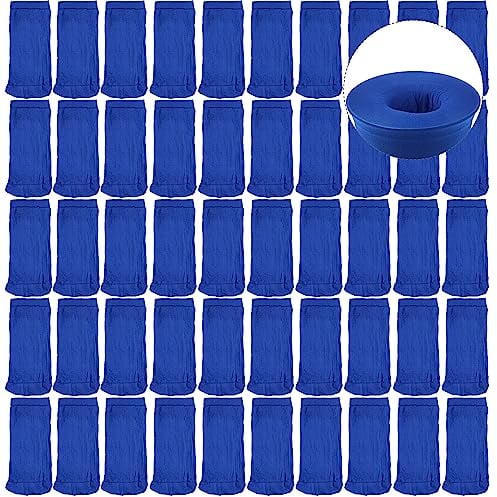 SAVITA 50pcs Pool Skimmer Filter Socks,Blue Pool Socks for Skimmer Basket Inground and Above Ground,Filter Saver Pool Socks for Swimming Pool Leaves Impurities Fine Sand Debris And Other Sundries