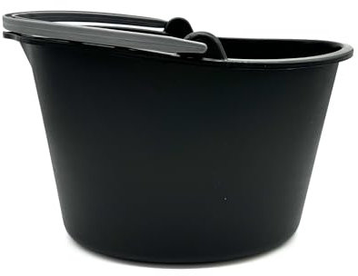 Rocky Mountain Goods Länglicher Moppeimer – großer 11 qt Allzweckeimer für Mops, Peelings, Bürsten oder andere Reinigungswerkzeuge – aus recyceltem Kunststoff