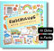 Gästebuch Einschulung: Mein erster Schultag zum Schulanfang. Endlich Schulkind! Das farbenfrohe Einschulungsgästebuch.
