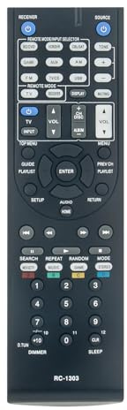 RC-1303 Ersatz-Fernbedienung für TEAC AV Digital Home Theatre Amp Receiver AG-D200 AGD200
