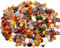 AhLmA 200g Décoration Aquarium Sable Decoratif pour Vase Galets de Verre Convient pour Aquarium Réservoir en Verre Pot de Fleur Décoration de Sol de Jardin(4-6mm Gravier D'agate Colorée)