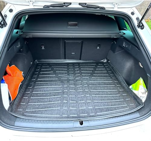Kofferraumwanne Kofferraummatte Gummi passend für Seat Cupra Leon Kombi Sportstourer ab 2019- Laderaumwanne aus TPE Wannenmatte E-Parts24