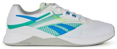 Reebok Unisex Nano X4 Sneaker,Footwear White Unleashed Green Grey 1,40 EU