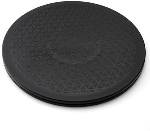 Famgee 12 Inch Lazy Susan Turntable Heavy Duty Rotating Swivel Stand Lazy Susan with Steel Ball Bearings for Flat Panel Monitors, Computer, TV, Speakers, Bonsai, Statue, Cabinet Organizer