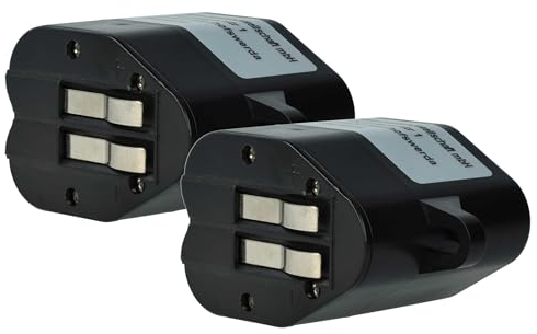 vhbw 2x batteria compatibile con Kärcher Robocleaner RC 4.000, RC4000, RC3000 home cleaner (3000mAh, 6V, NiMH)