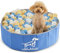 Wild Whimsy Piscina de Pelotas para Perros, pequeña y Plegable de 32 Pulgadas, corralito de Juegos para Interiores y Exteriores con Anillo de Refuerzo de Metal, Estuche de Almacenamiento Incluido,