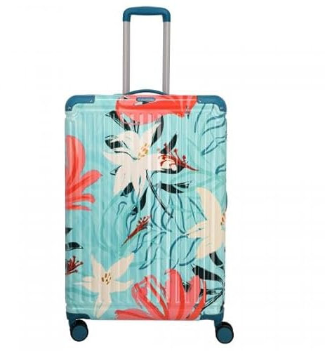 Travelite 072649 26 - Cruise Cabin Trolley 4w L türkise lilie