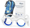 Hion Anti-Motion Sickness Smart Brille, ultraleichte tragbare Übelkeitslinderung Brille, Airsick Sickness Seekrankheit Brille für Sport Travel Gaming（starry）