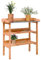 Pflanztisch mit Ablagen Braun 78x38x82,5 cm Massivholz Tanne,156353