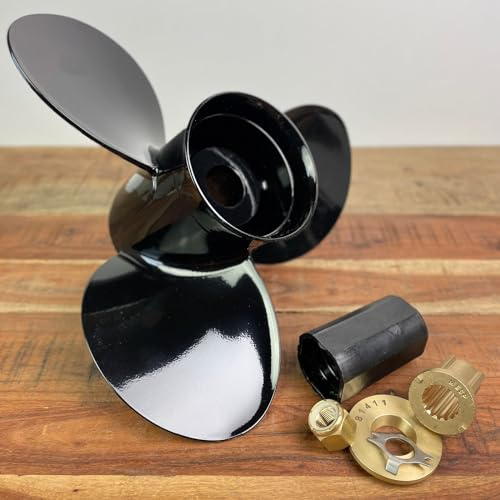 MAGICZEBRA Boot Propeller Aluminium für Mercury MerCruiser 90-300 PS Außenborder Z-Antrieb 14-1/4 x 21 15 Zähne 48-832832A45