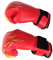BELLIFFY Kampfsporthandschuhe Für Jungen Und Mädchen Boxhandschuhe Trainingshandschuhe Flammenmuster Boxhandschuhe Zufällige Farbe