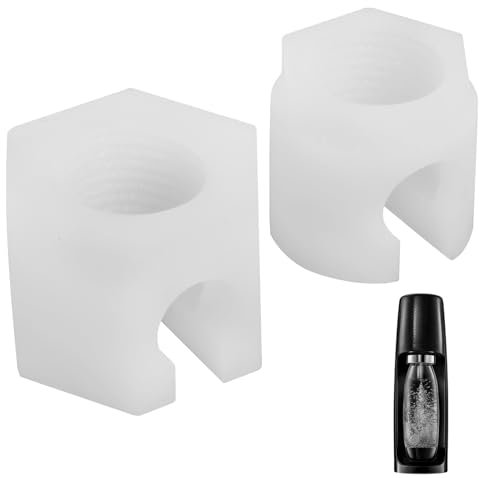2 Écrous de Rechange pour Machines à Soda, Compatibles with Jet, Spirit, Easy, Crystal, Terra, Duo, Fizzi 1.0 & 2.0,Raccords de Réparation de Fuites et Raccords de Tuyaux
