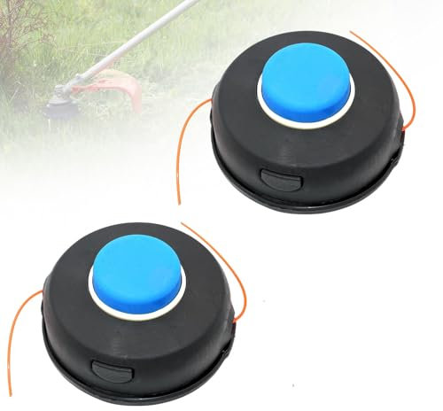 Cabezal Recambio Recortadora, 2Pcs Cabezal de Repuesto para Cortacésped Husqvarna T45X T45 Tap Advance 240R 250R 250RX 335LS 335RX 335FR 343R 343FR 345FR 35FR 355FX 535LS 545FX 555FX P/N # 544972603
