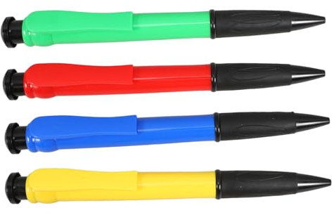 UPKOCH 4stücke Riesen Kugelschreiber Pack Jumbo-stifte Lustige Schreibwaren Für Partys Schulbedarf Fotorequisiten Und Auffällig Für Junge Mädchen Und Studenten