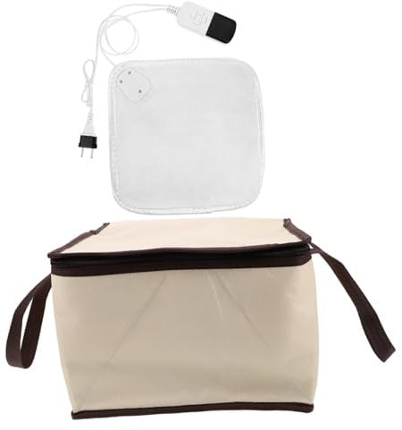 TOPPERFUN Teig Gärbox 20l Elektrischer Gärschrank Mit Temperaturregelung Und Wärmeisolierung Für Brotteig Sauerteig Joghurt Backzubehör Mit Rezeptanleitung