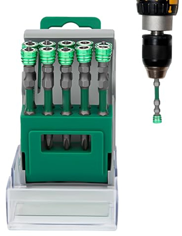 Punta Magnética Para Atornillador Eléctrico | Juego De Brocas De Precisión Antideslizantes | Set Variado Para Atornillar En Electrónica Y Maquinaria