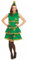 Fun Shack Costume Albero Di Natale Donna - Vestito Natalizio Adulto per Feste, Halloween e Party, Abito Festivo Elegante, S