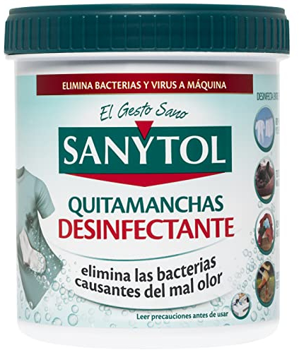 Sanytol - Quitamanchas Desinfectante de Tejidos, 450 gr