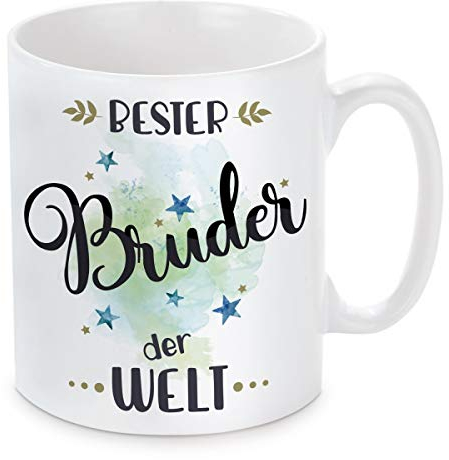 Tasse mit Motiv Modell: Bester Bruder der Welt
