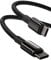 Baseus USB C auf USB C Kabel, 100W 3m PD 5A QC 4.0 Schnellladung USB C Ladekabel, Zinklegierung Typ C Kabel für iPhone 16 15 14 13 12 Pro, Samsung Galaxy S25 S24 S23 S22 S21 Ultra, MacBook, iPad Pro