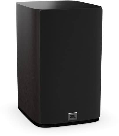 JBL Studio 630, altoparlante da scaffale ad alte prestazioni, in legno scuro, con woofer a cono PolyPlas da 16,5 cm, driver a compressione 2414H-1 e griglia magnetica