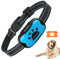 MASBRILL Collier Anti Aboiement, Rechargeable Dressage pour Petit Moyen Grand Chien, Dispositif avec Son et Vibration 7 Niveaux de Sensibilité-Bleu