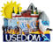 Usedom Island Deutschland Magnet Kühlschrank Kühlschrank Magnet Dekoration Aufkleber Souvenir Harz Handwerk Küche Whiteboard