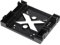FUWIND 5.25 Position Lecteur 2,5 Pouces ¨¤ 3,5 Pouces SSD 8CM Ventilateur HDD Adaptateur Plateau Dock Support de Disque Dur pour Bo?Tier PC