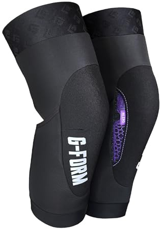 G-Form Terra Rodilleras para Bicicleta de Montaña, Negro, Adulto Grande | con Para Patinaje, Motocross, Motociclismo y Más, Almohadillas para Protección
