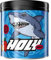 HOLY Energy 'Strawberry Shark' Focus Booster mit Erdbeer & Mandarine Geschmack - 50 Portionen mit NewCaff & Grüntee Extrakt - Energydrink in Pulverform - Vegan mit 100% natürlichen Fruchtaromen