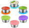 PIQIUQIU Lot de 6 récipients à vinaigrette - 50 ml - Avec couvercles - Récipients à sauce pour boîte à lunch - Récipients de rangement anti-fuite pour les voyages du déjeuner