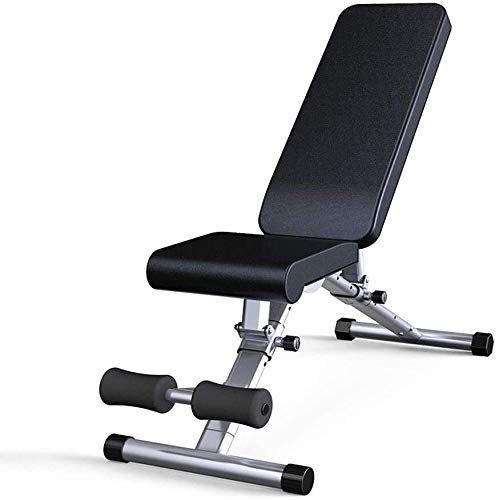OHaGin Hantelbank, verstellbare Bänke, Hantelbank, Fitnessbank, Trainingsbank, Heimbank, Fitnessgeräte, Traggewicht 250 kg