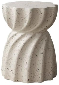 QHYFDC MGWYE A Few Homestay Kleiner runder Tisch Nachttisch Kreativer Tee Wabi-Sabi Feng Cream Wind Cafe Hopeful