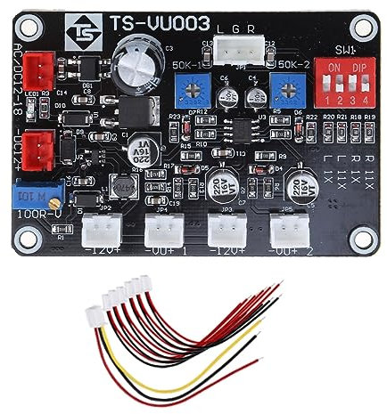 for 12V-18V VU Meter Driver Board Easy PCB Board Tube Amplifier Ammeter Precisio Tube Amplifier Home