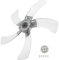 MAGICLULU 18 lama del ventilatore elettrico pale del ventilatore da soffitto di ricambio foglie dell'elettroventilatore Ventilatore con copertura Ventilatore resistente ventola silenziosa
