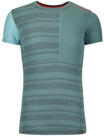 ORTOVOX 185 Rock'n'Wool Baselayer T-Shirt, Damen, Arctic Grey, S