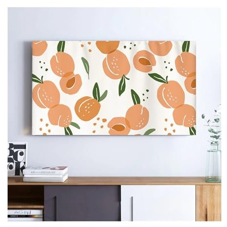 ZRHYRG Cubierta Antipolvo para TV Cubierta Antipolvo para TV, Cubierta Antipolvo para Monitor, Adecuada para Smart TV LCD de 24 32 43 50 55 60 65 70 75 Interior Funda para Monitor(J,70 Inch)