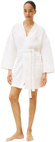 Tommy Hilfiger Women's Gift Quilted Robe Uw0uw06217 Bathrobe (pack of 1)
