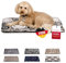 HS-Hundebett® Hundedecke M (65x95 cm) – Wendbar & gemütlich Dank 3 cm Füllung – Perfekt fürs Sofa, Auto & Hundebox – Mandala Anthrazit, Made in DE