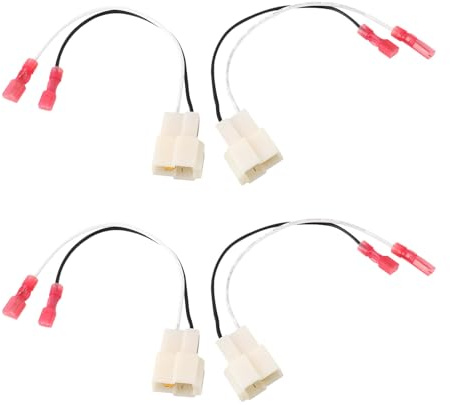 OTOTEC 4pcs Car Speaker Adapter Cables Compatible with Chevrolet Compatible with Mitsubishi