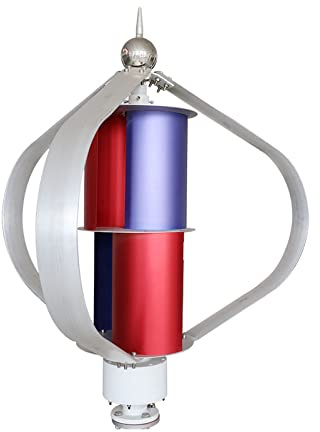 Ryanong Generatore di ventilatore verticale di asse, velocità del vento bassa di inizio del sistema ibrido eolico-solare di nuova energia 1KW, 5KW