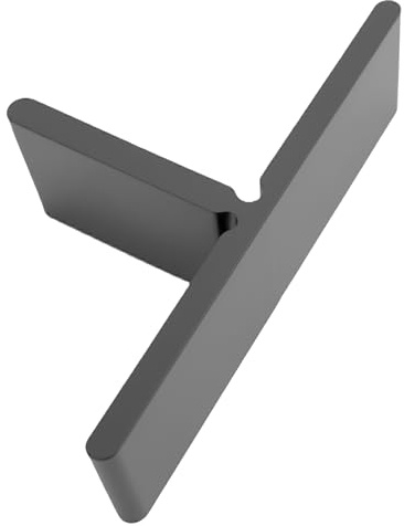 Fugenkreuze T-Stück 3 mm oder 4 mm Fugenbreite Steghöhe 20 mm für Terrassenplatten Bodenplatten Fliesen (100, 4 mm)