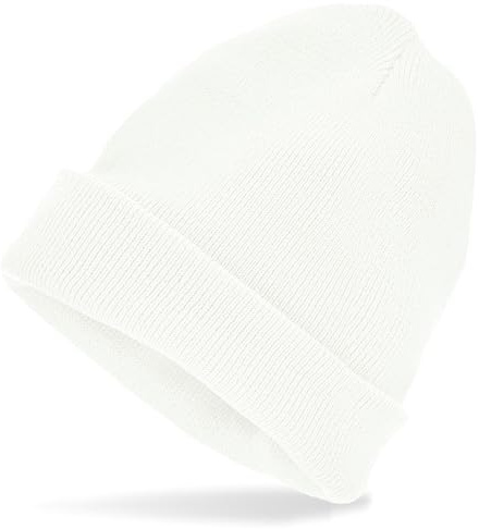 W WIDMANN MILANO Party Fashion - Beanie Mütze für Erwachsene | Strickmütze in Wolloptik, Kostüm Accessoire für 80er Jahre Mottoparty, Karneval, Apres Ski